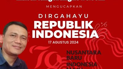 Jajaran Redaksi kabarindcybernews.com dan kabartangerangnews.com Mengucapkan Dirgahayu RI Ke-79 